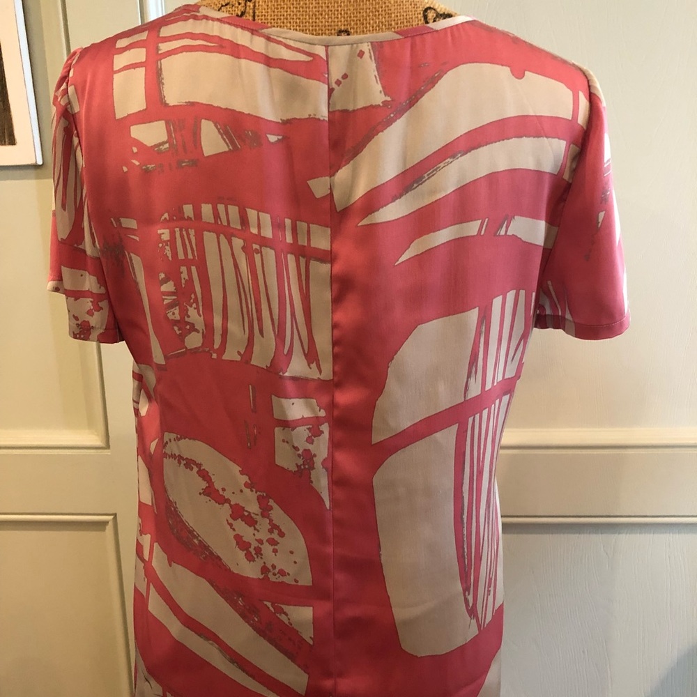 Pink and Gray Banana Republic Blouse - Picture 4 of 4